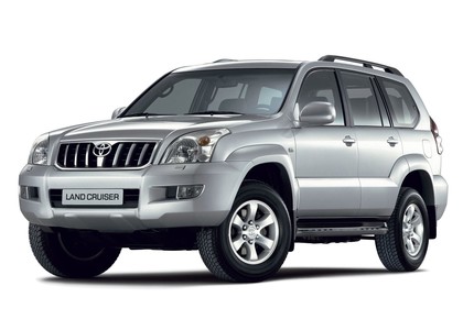 EVA коврики на Toyota Land Cruiser Prado 120 2002 - 2009 в Омске