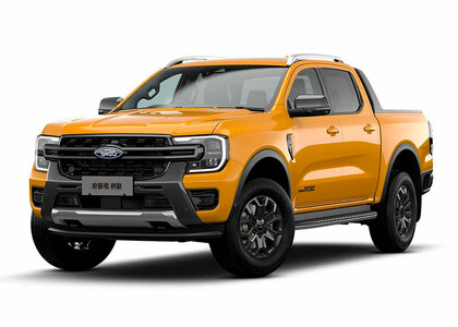 Ворсовые коврики на Ford Ranger IV 2021 - 2026 в Омске Ворсовые коврики на Ford Ranger IV 2021 - 2026 в Омске