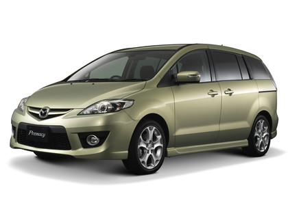 Ворсовые коврики на Mazda Premacy II 2005 - 2010 в Омске