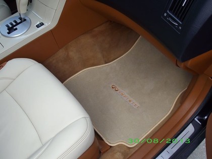 Ворсовые коврики на Infiniti FX I 2003 - 2008 в Омске