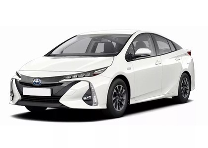 Ворсовые коврики на Toyota Prius PHV (50) 2016 - 2023 в Омске