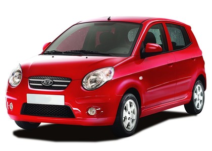 Ворсовые коврики на KIA Picanto I 2004 - 2011 в Омске