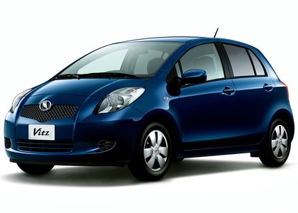 EVA коврики на Toyota Vitz II 2005 - 2010 в Омске