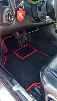 Ворсовые коврики на Porsche 911 (996) 1997&nbsp;-&nbsp;2005 в Омске