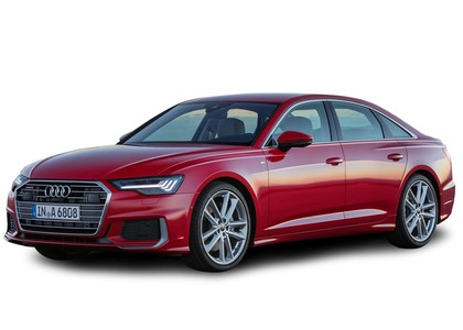 Ворсовые коврики на Audi A6 (C8) 2018 - 2025 в Омске