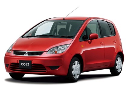 Коврики на Mitsubishi Colt VI 2002 - 2012 в Омске