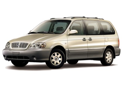 Ворсовые коврики на KIA Carnival I 1998 - 2006 в Омске