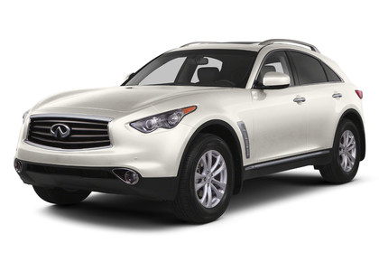 Ворсовые коврики на Infiniti FX II 2009 - 2014 в Омске