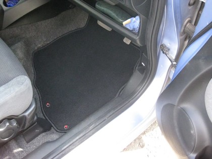 Ворсовые коврики на Honda Fit I 2001 - 2007 в Омске