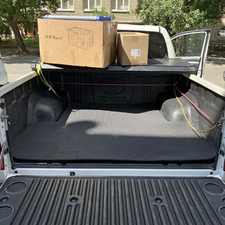 Ворсовые коврики на Toyota Hilux VII 2008 - 2015 в Омске Ворсовые коврики на Toyota Hilux VII 2008 - 2015 в Омске