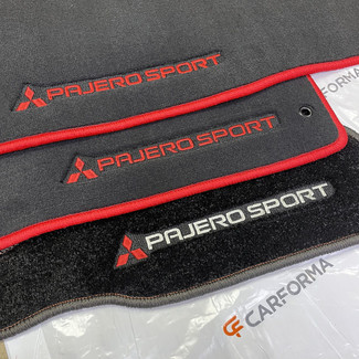 EVA коврики на Mitsubishi Montero Sport III 2015 - 2025 в Омске