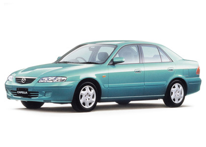 Ворсовые коврики на Mazda Capella VII 1997 - 2002 в Омске