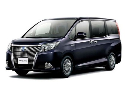 Ворсовые коврики на Toyota Esquire (R80) 2014 - 2021 в Омске