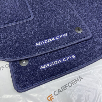 Ворсовые коврики на Mazda CX5 I 2011 - 2017 в Омске Ворсовые коврики на Mazda CX5 I 2011 - 2017 в Омске