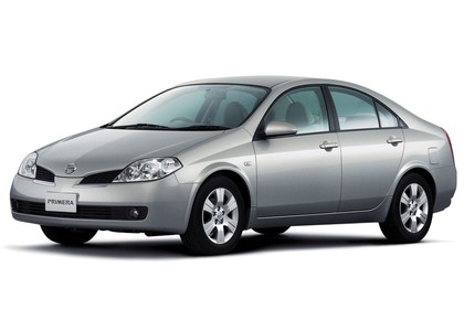 Ворсовые коврики на Nissan Primera (P12) 2001 - 2008 в Омске