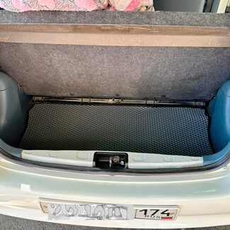 Ворсовые коврики на Toyota Vitz I 1998 - 2005 в Омске Ворсовые коврики на Toyota Vitz I 1998 - 2005 в Омске