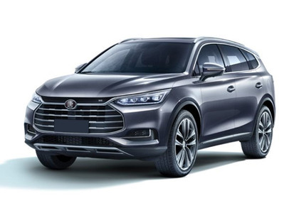 Ворсовые коврики на BYD Tang EV 2018 - 2025 в Омске