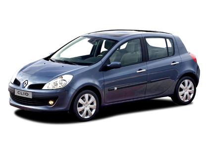 Ворсовые коврики на Renault Clio III 2005 - 2012 в Омске