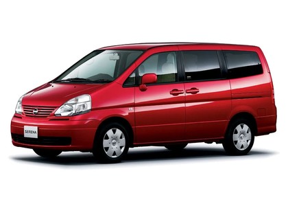 Ворсовые коврики на Nissan Serena (C24) 1999 - 2005 в Омске