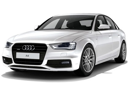 Ворсовые коврики на Audi A4 (B8) 2007 - 2015 в Омске