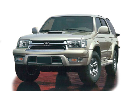 Ворсовые коврики на Toyota Hilux Surf III 1995 - 2002 в Омске
